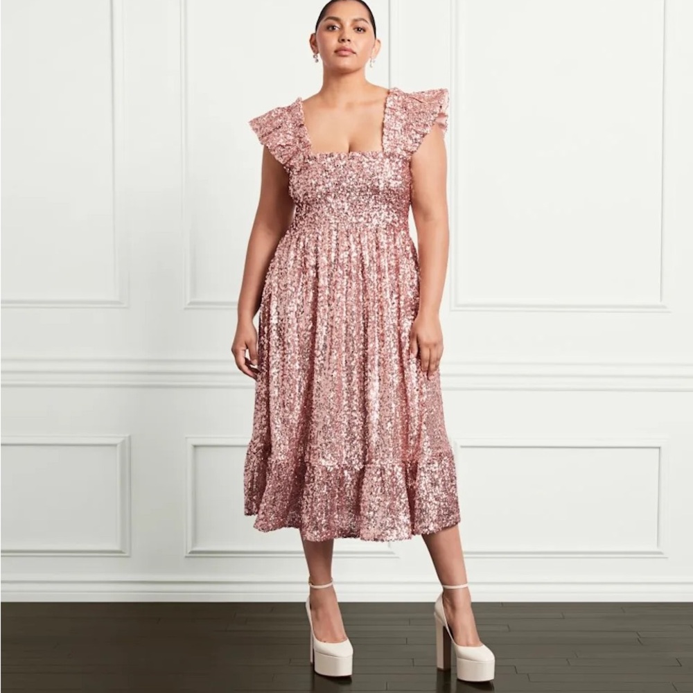 Hill House Sequin Nap Dress, Small